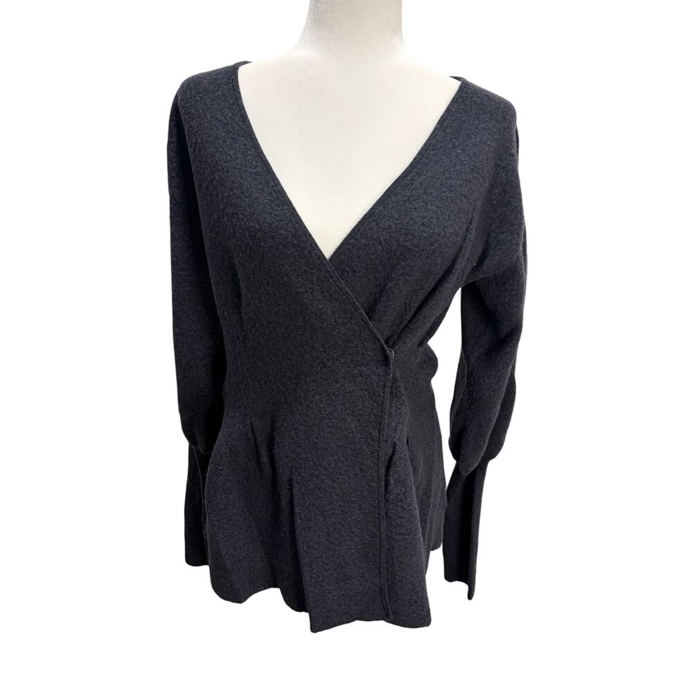 Treasure & Bond grey cardigan sweater